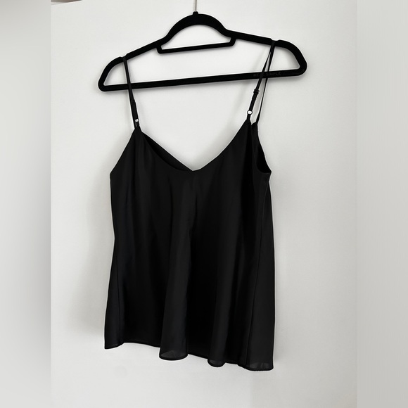 Oak + Fort Black Cowl Neck Cami - size M - NWT - Picture 2 of 7